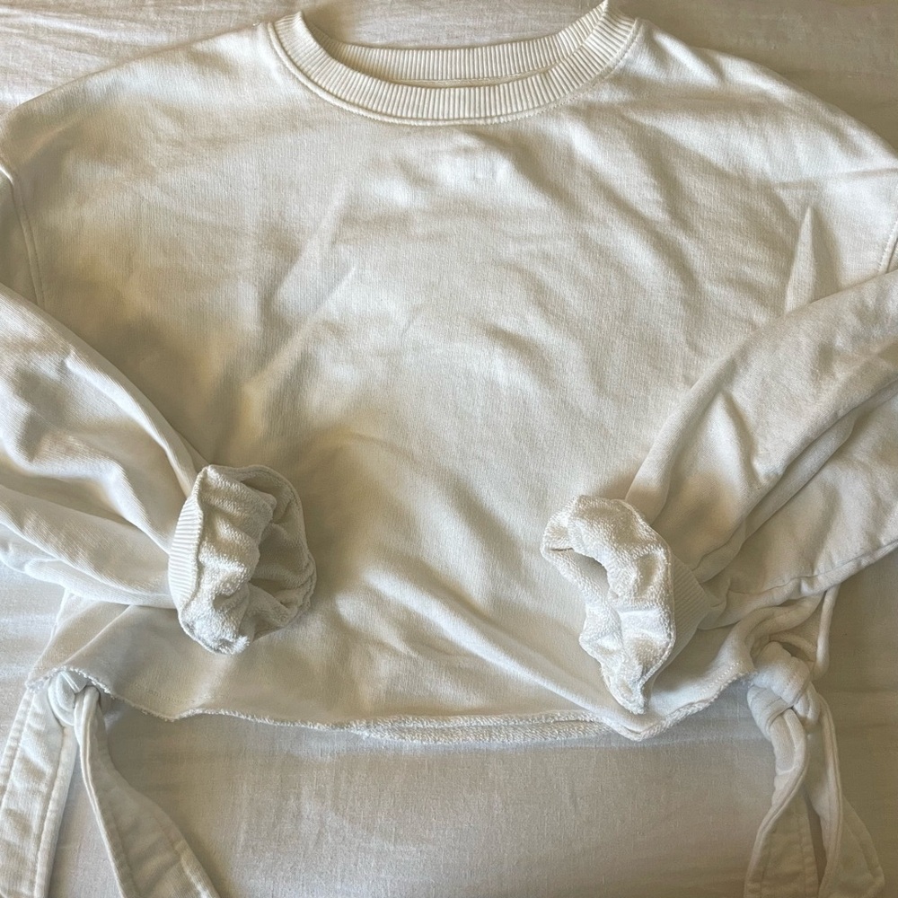 Free People Movement Side Tie Pullover